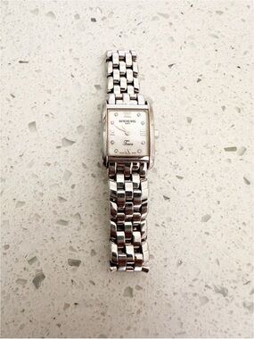 Raymond Weil Tosca 5874 Women’s Swiss Quartz Watch Stainless Steel MOP Dial